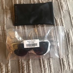 Quay My Girl cat eye Sunglasses - Black
